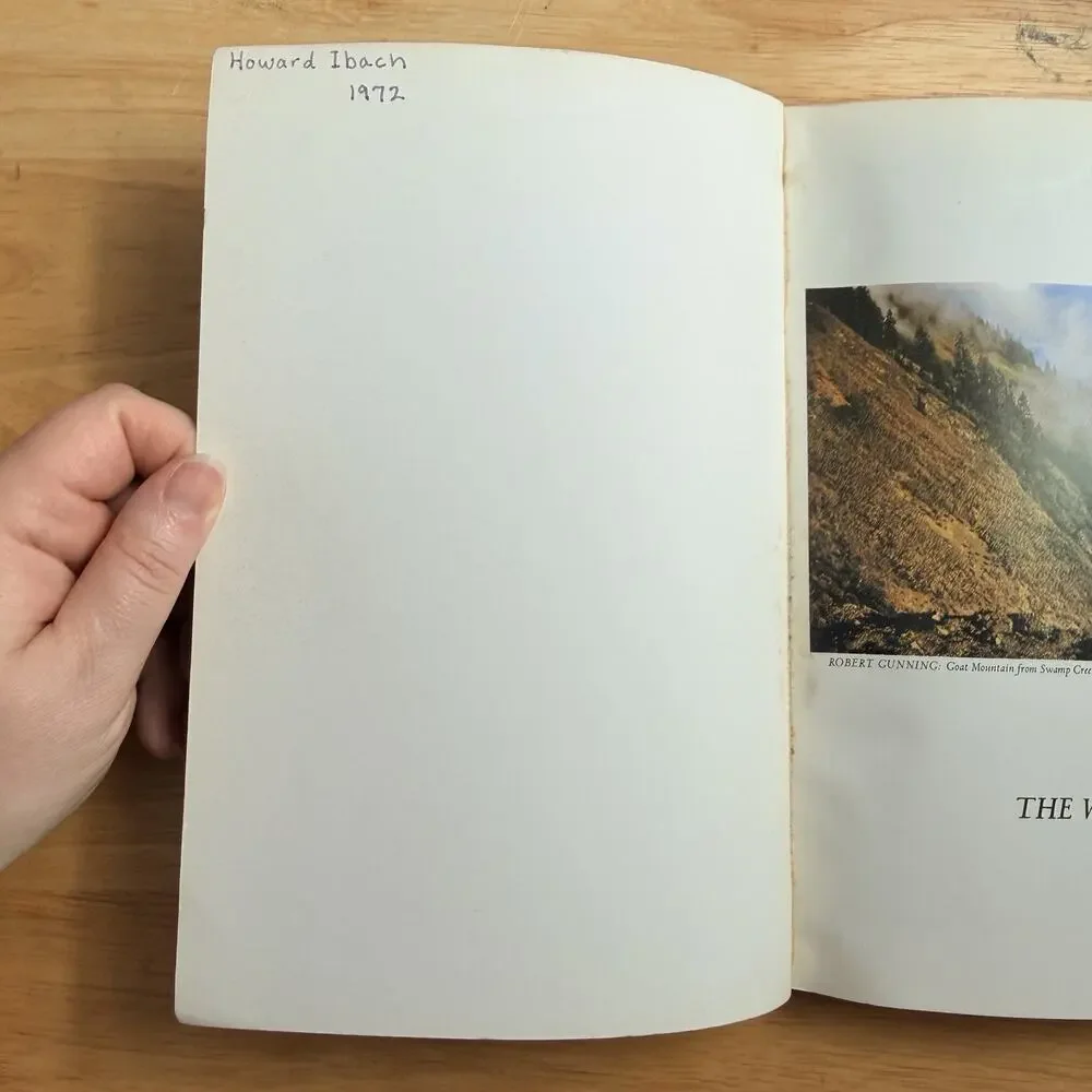 The Wild Cascades Forgotten Parkland Book Club Ansel Adams Sierra Club Vtg 1965